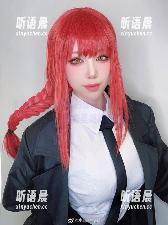 来看看aqua水淼的最新更新！COS《鬼灭之刃》上弦陆堕姬绝美瞬间.txt
