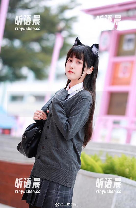不呆猫 无圣光的清新魅力:不呆猫《JK学妹户外》图集大赏,探寻自然之美.txt